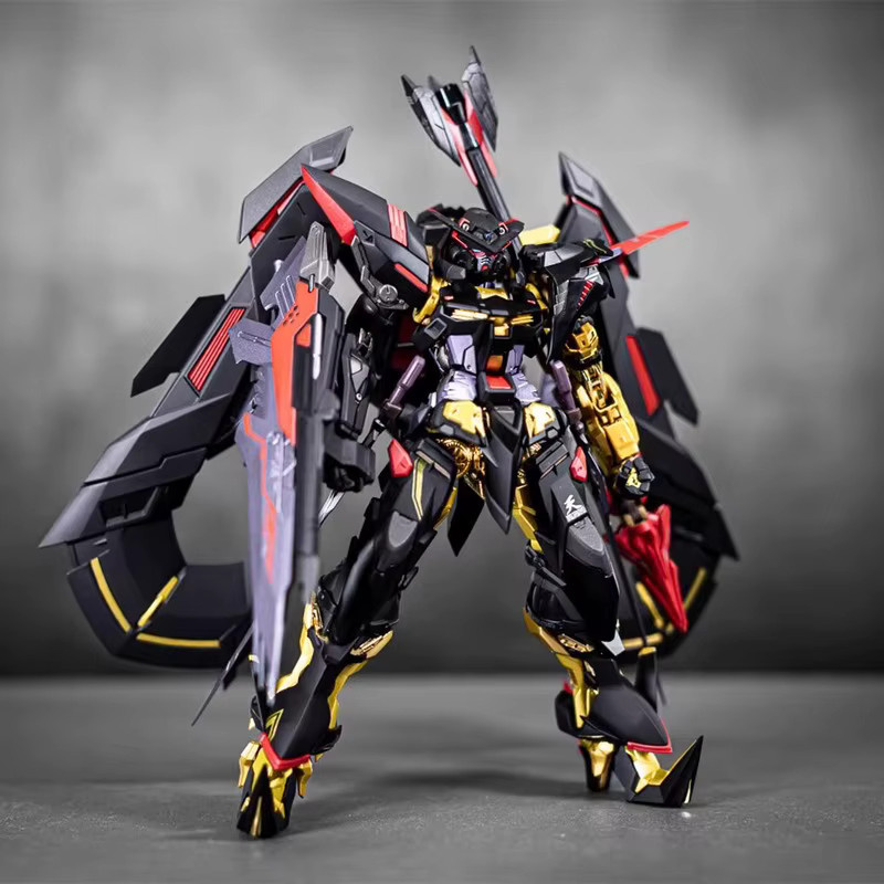 Bandai Astray Gold Frame HG Bausatz, Actionfigur, Maßstab 1:144, mit Flight Pack und Waffenset - Bild 2