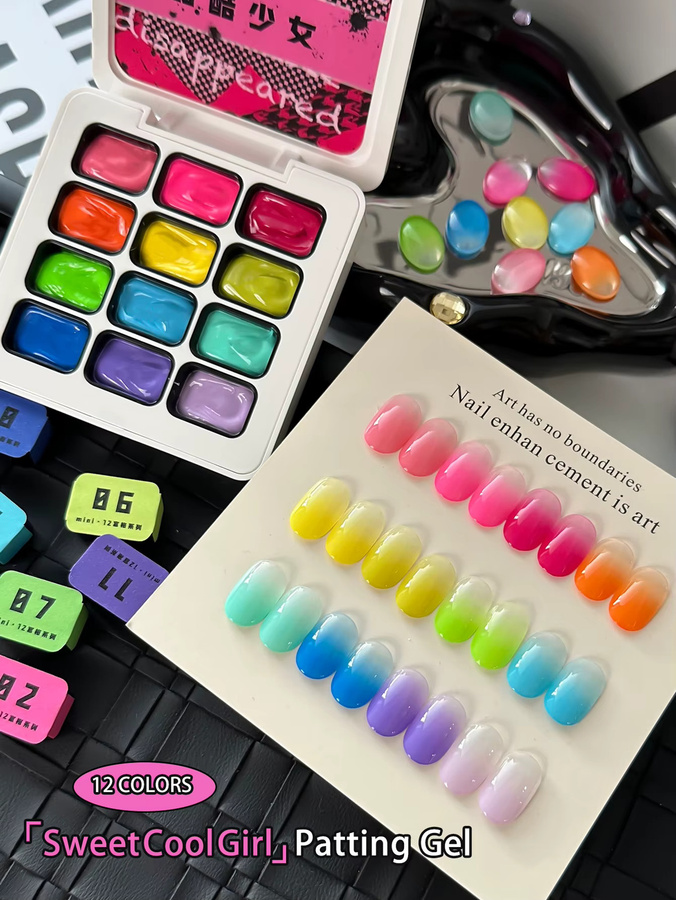 MORDDA Nagellack Set, 12 Farben, Glänzend - Bild 2