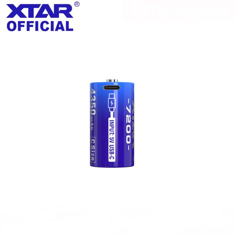 XTAR Hochleistungs-Lithium-Ionen-Akku 1,5V CLR USB-C 4350mAh 7200mWh Blau - Bild 2