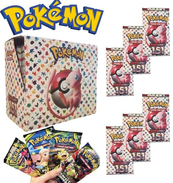Bandai Pokémon Scarlet & Violet 151 Booster Bundle, Sammelkarten, Englische Edition, ab 6 Jahren - Bild 1
