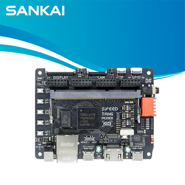 Sipeed Tang Primer 20K High Cloud FPGA Core Board Lernboard Verifizierungsboard Erweiterte Edition in Schwarz - Bild 1