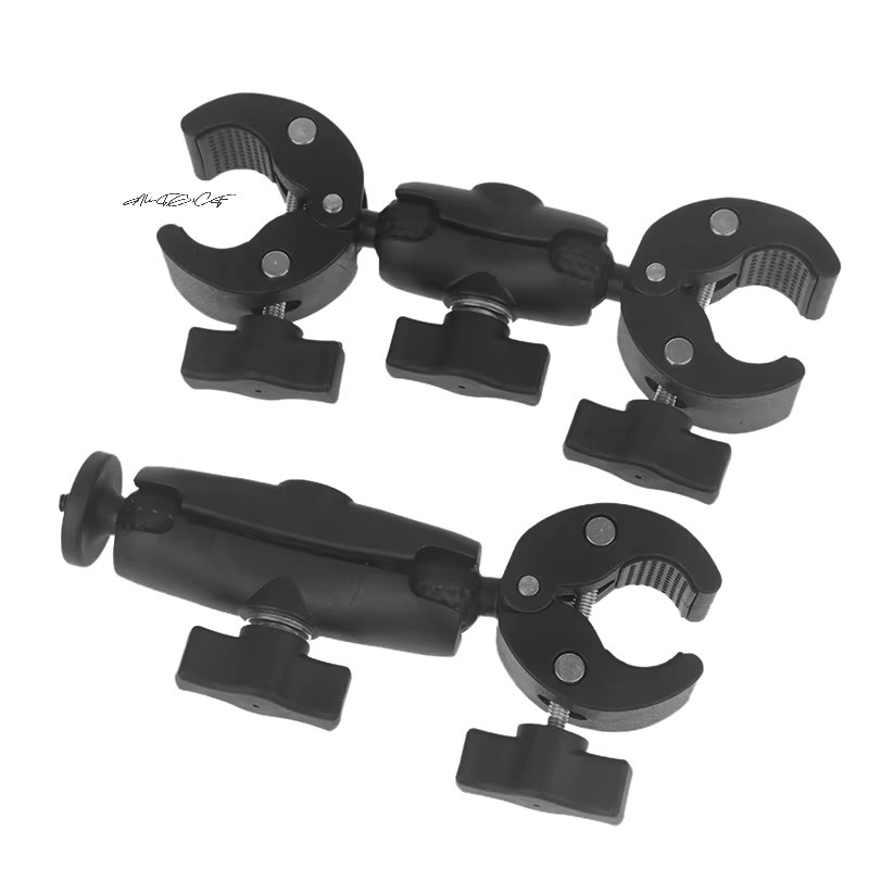 SD&HI Universal Lenker Halterung Super Clamp für GoPro 13 12, Insta360 X3 und DJI in Schwarz - Bild 4