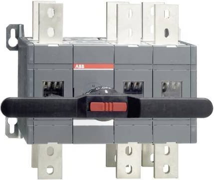 ABB OT1600E12CP Lastumschalter 1600A 1000V in Schwarz und Grau - Bild 1