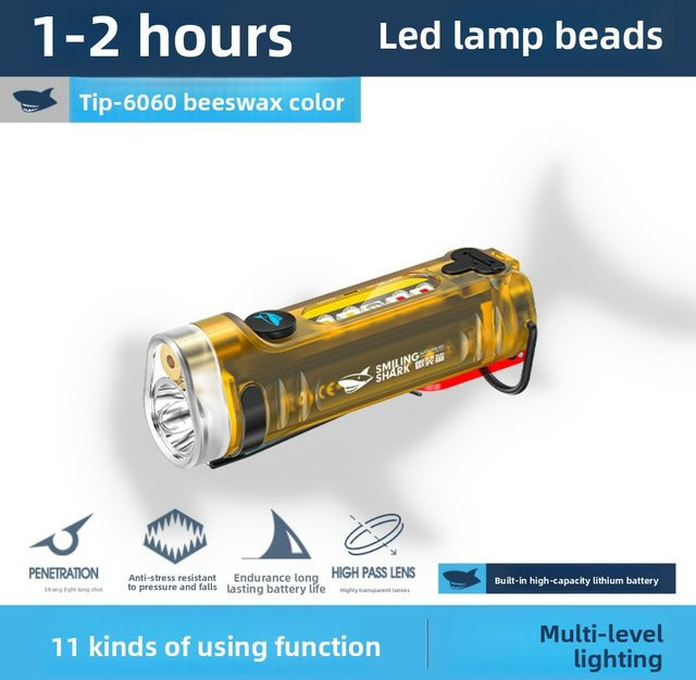 QHSPE Wiederaufladbare Mini-Taschenlampe mit Schlüsselanhänger und Infrarot-Seitenlicht in Grün - Bild 1