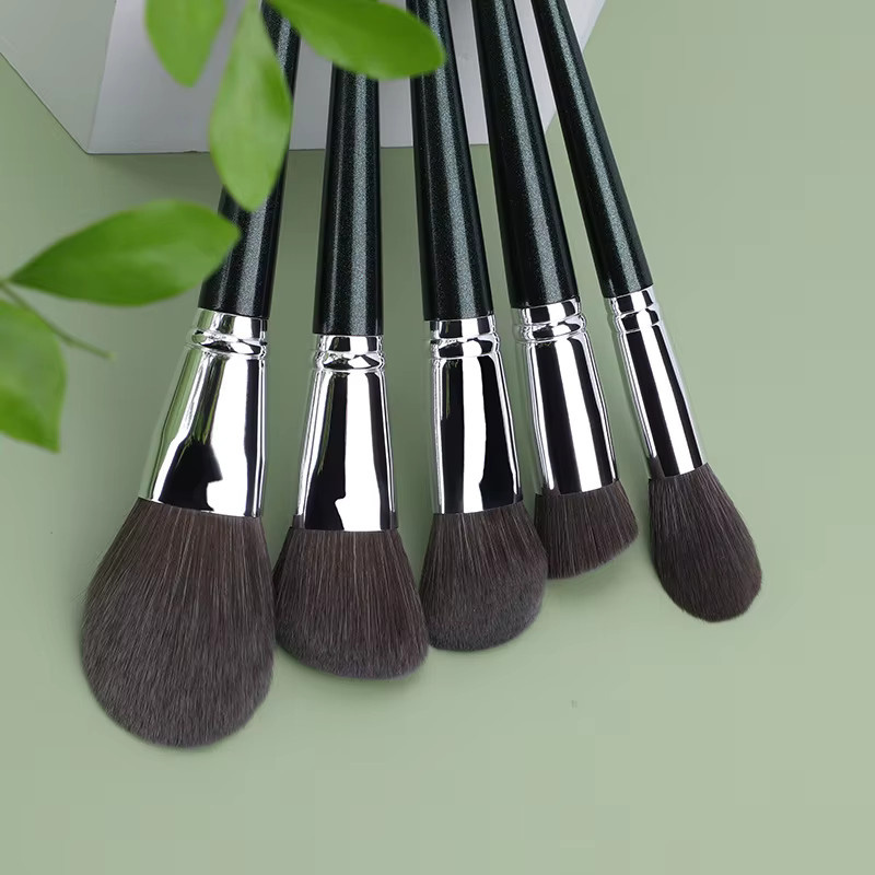 Klina Make-up Pinsel Set, 14 Stück, Ziegenhaar, Damen - Bild 4