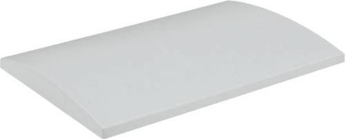 Schneider Electric NSYTJPLA103G Regenhaube aus Polyester in Lichtgrau RAL 7035, Breite: 100 cm, Höhe: 3,8 cm - Bild 1