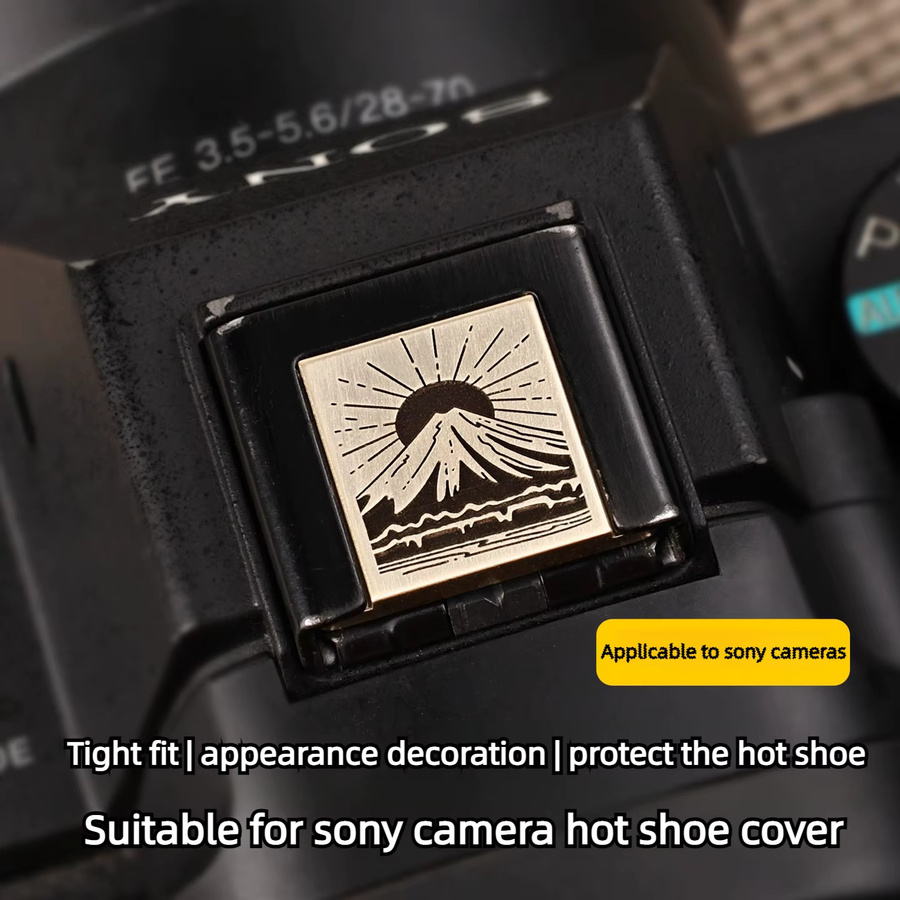 Sony Kamera-Metall-Blitzschuhabdeckung als Staubschutz für ZV1, A7M4, A7C2, A6700, A7R5, FX30, A7S3, A6000, A6400 und A6600 - Bild 4
