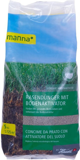Manna Rasendünger mit Bodenaktivator Slow-Release 5 kg - Bild 1