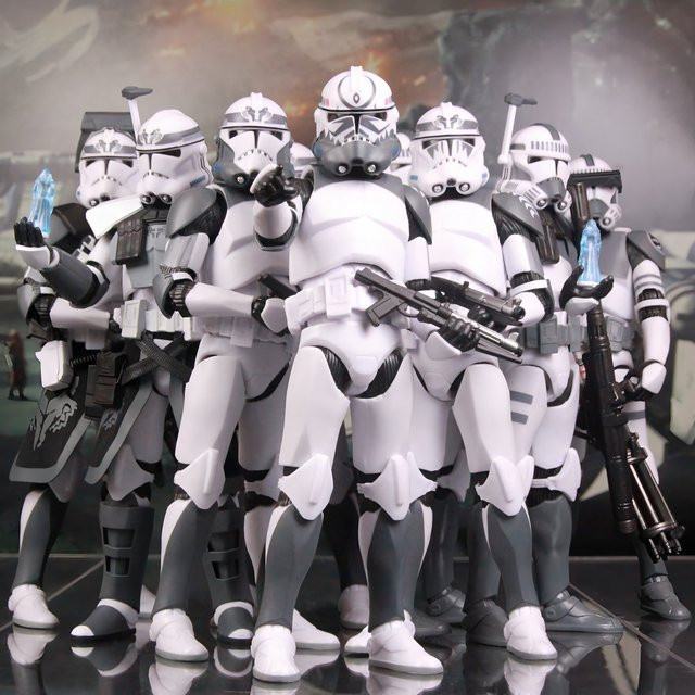 Hasbro Star Wars 104th Trooper Wolf Pack Boost Sinker Comet Kamino ARC Trooper, Actionfigur - Bild 1