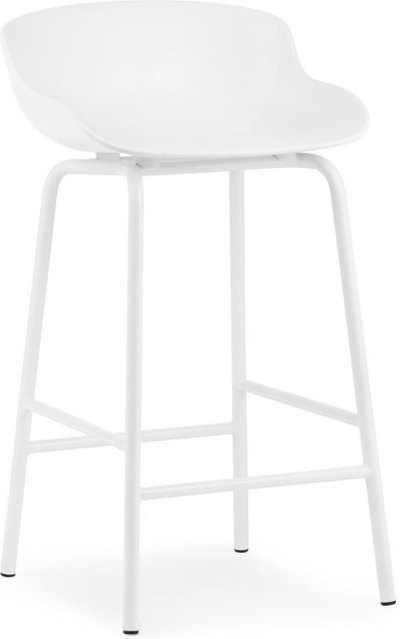 Normann Copenhagen Hyg Barhocker in Weiß im skandinavischen Stil, Höhe: 65 cm - Bild 1
