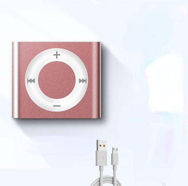Sirius Mini-MP3-Player in Pink mit 2GB Speicher und Sportfunktion inklusive USB-C und 3,5 mm Klinkenanschluss - Bild 1