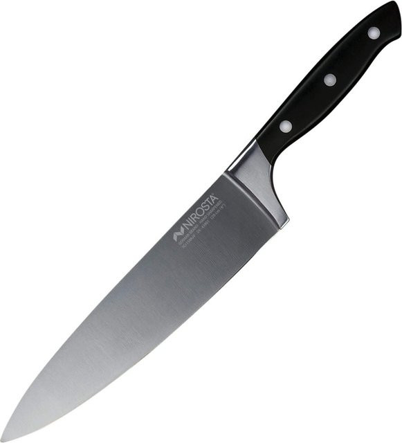 Nirosta Trinity Kochmesser aus Edelstahl in Silber mit 20 cm Klingenlänge - Bild 1