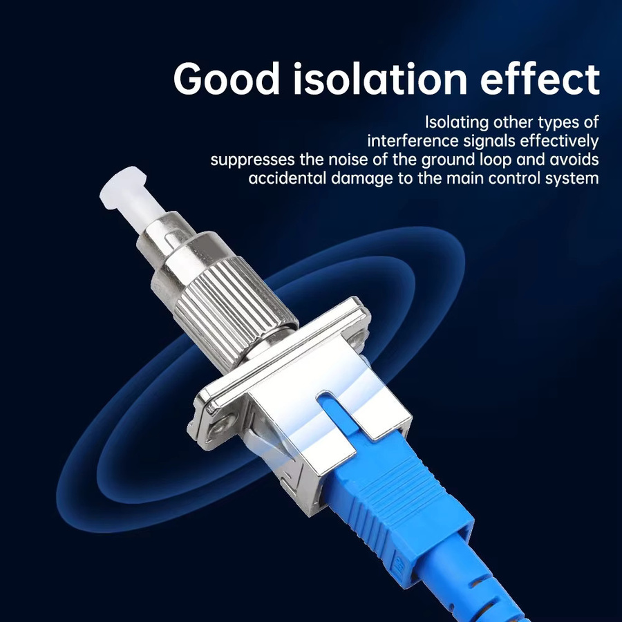 ZOERAX FC-Stecker auf SC-Buchse Singlemode-Adapter mit UPC-Faserflansch für Rotlichtstift und optischen Leistungsmesser, Pigtail FTTH - Bild 4
