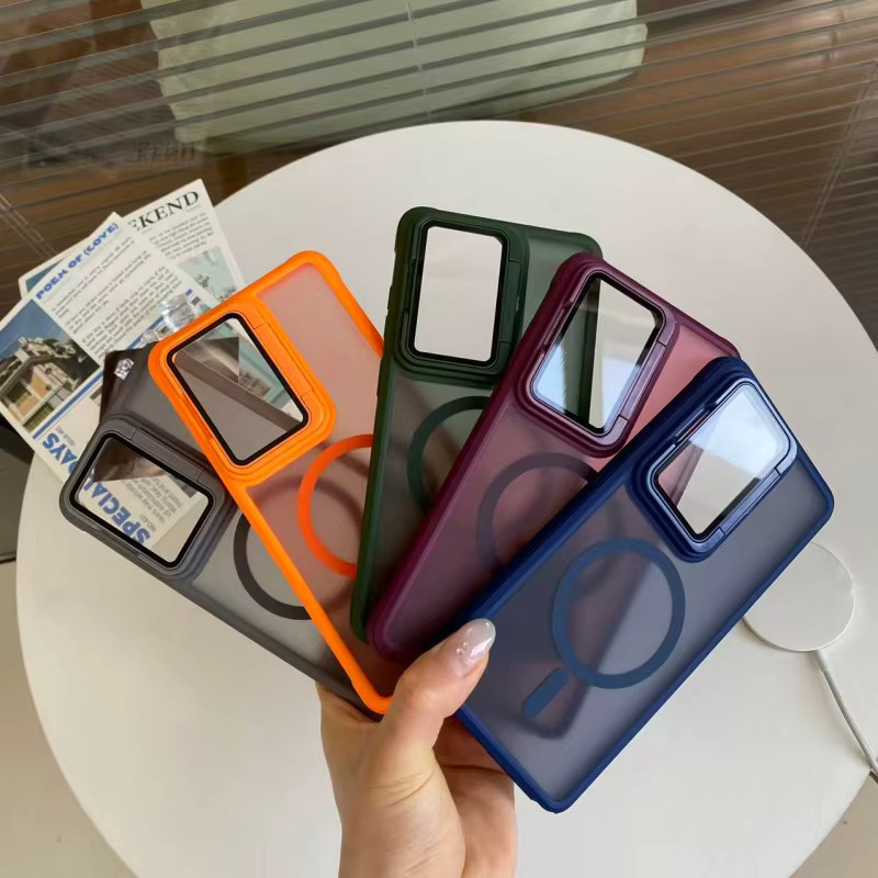 Transparente Panzer-Handyhülle mit magnetischer Kamera-Abdeckung für Samsung Galaxy S26 S25 S24 S23 Plus Ultra FE - Bild 3