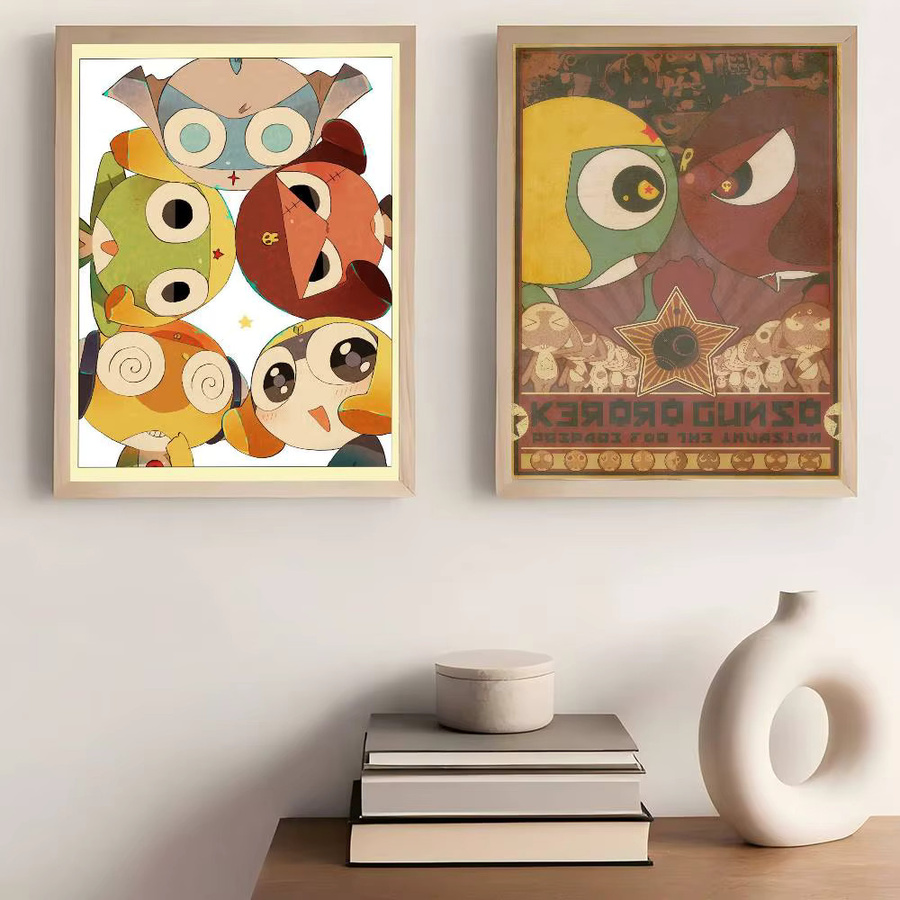 Kayou Keroro Gunsou Frosch Anime Aufkleber für DIY Raumdekoration in Multicolour - Bild 2