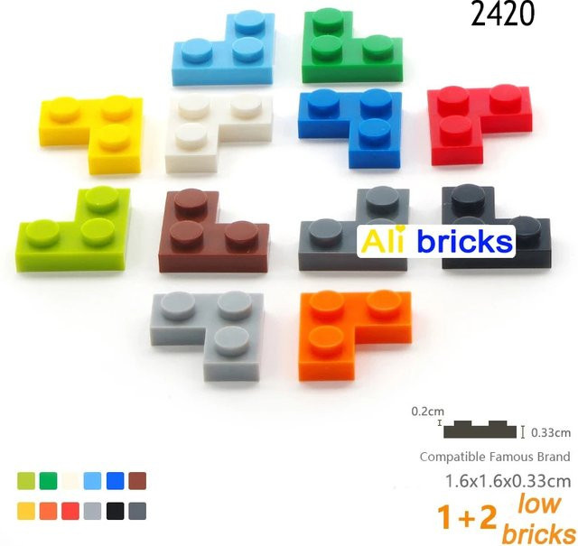 JIAJIALE Bausteine Zubehör, 40-teiliges Set, Bunt / Mehrfarbig - Bild 1