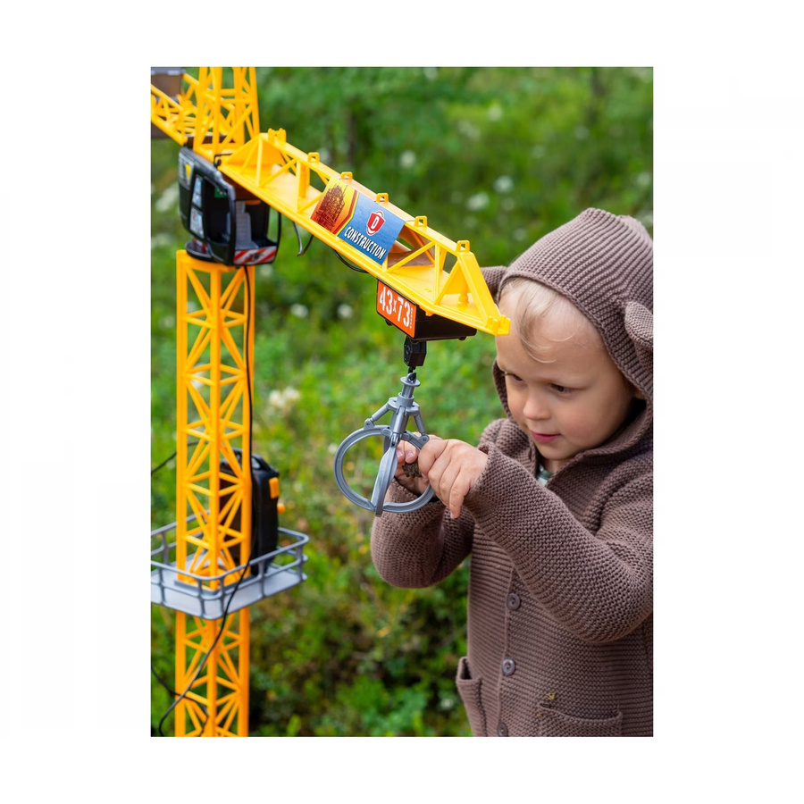 Dickie Toys Mega Crane Baukran Spielfahrzeug ab 3 Jahren - Bild 2