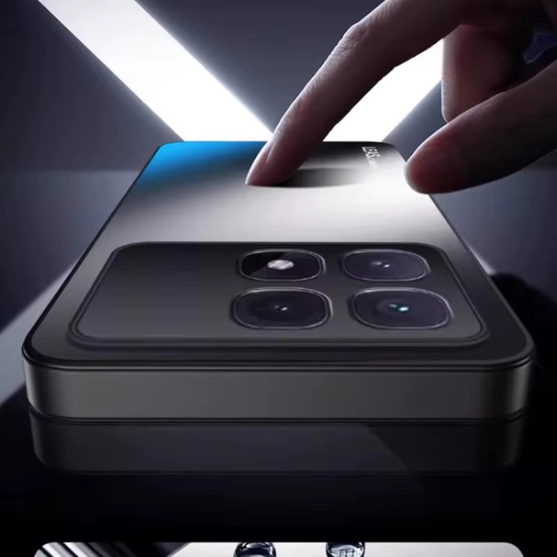 Schutzhülle für Xiaomi Poco F8 Ultra F7 X7 M7 Pro mit magnetischer drehbarer Halterung und glänzendem AG-Finish in Schwarz - Bild 3