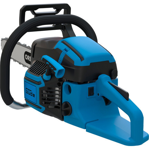 GÜDE Benzin-Kettensäge KS 450-55 in Blau/Schwarz mit 3,1 PS und 42 cm Schwertlänge - Bild 4