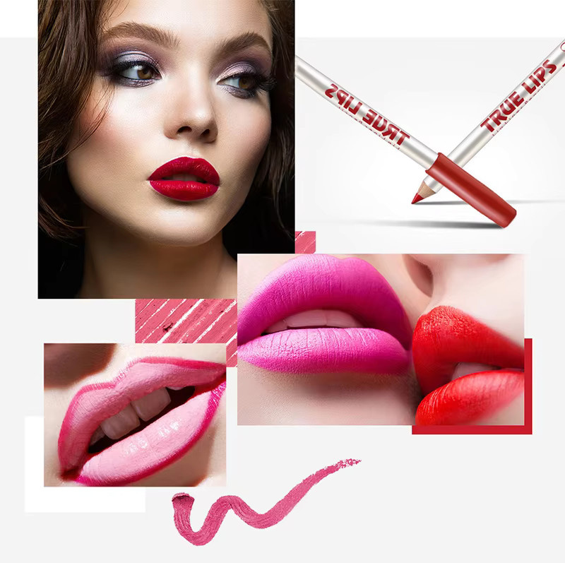 CHOOSE RASME Lippenstift-Set mit Lipliner und mattem Lipgloss, Damen - Bild 4