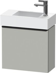 Duravit Waschtischunterschrank D-Neo Wandhängend mit 1 Tür in Weiß und Grau Matt B/T/H: 48,4 x 22,2 x 44 cm - Bild 1
