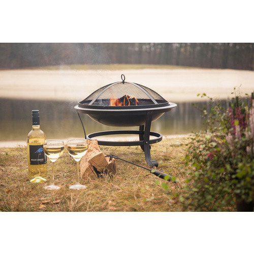 Redfire Feuerschale Atlanta in Schwarz, B/H/T: 51 x 45 x 51 cm - Bild 3