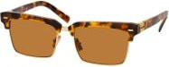 Miu Miu MU 10ZS Sonnenbrille, quadratisch, Vollrand, braun, Damen - Bild 1