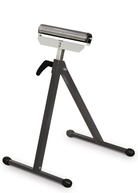 Holzstar Materialständer MS 3 R in Grau, höhenverstellbar und klappbar, Tragkraft bis 90 kg für Sägen - Bild 1