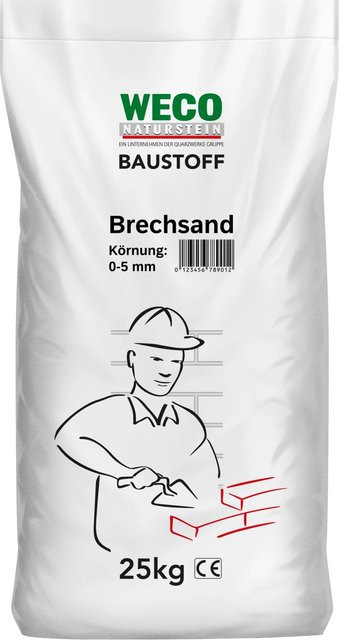 WECO Brechsand 0-2 mm, 25 kg - Bild 1