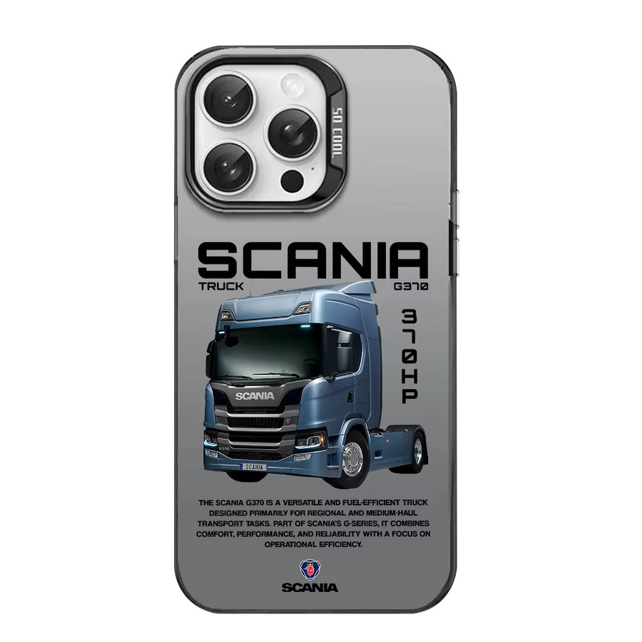 TURCK CAR COOL-S-ScaniaS Handyhülle für iPhone 16 15 14 13 12 11 Plus Pro Max in Mehrfarbig Aurora Laser stoßfeste Schutzhülle - Bild 5