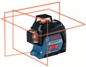 Bosch Professional GLL 3-80 Kreuzlinienlaser in Blau und Schwarz mit 30 m Reichweite - Bild 3