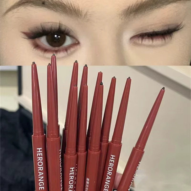 Eyeliner-Stift, weinrot, matt, 12 Farben - Bild 2