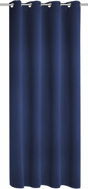 Sehlbach Ösenschal Mia Blackout Blau Höhe: 245 cm, Breite: 140 cm - Bild 1