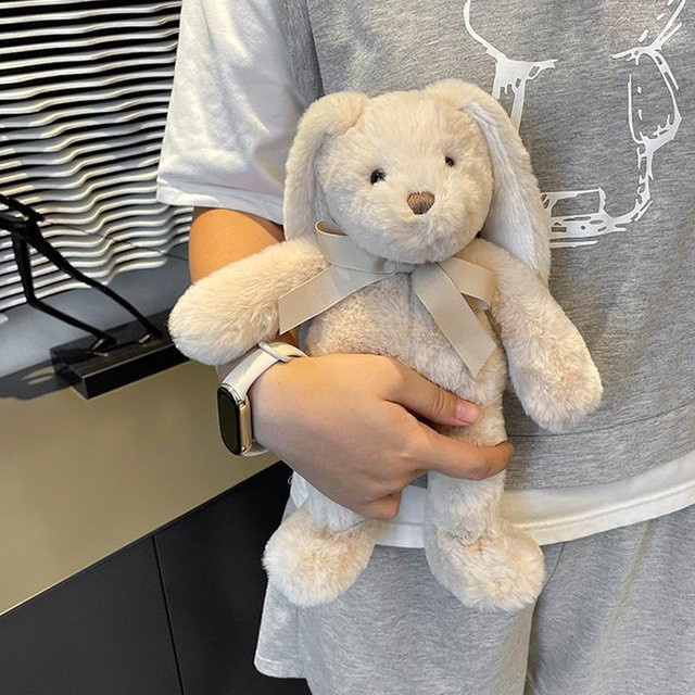 Lop-Kaninchen-Plüschtier, Puppe, beige, ab 3 Jahre - Bild 1
