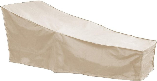 Vinde Home ZK40 Gartenmöbel Abdeckung für Liegestühle, wasserdichte Outdoor Schutzhülle, beige - Bild 1