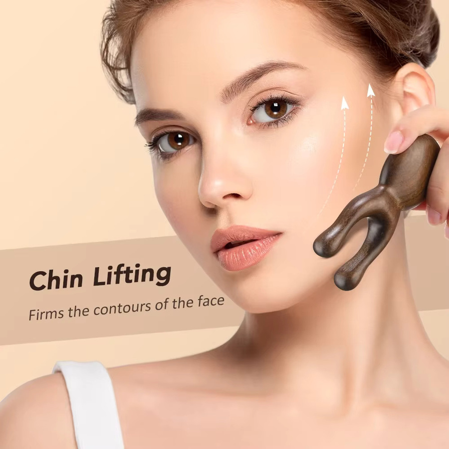DUTRIEUX Gua Sha Gesichtswerkzeug aus Sandelholz, Unisex - Bild 2