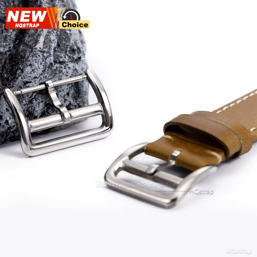 HQstrap Uhren Verschluss, Edelstahl, Silber, Schwarz, Gold, Unisex - Bild 3