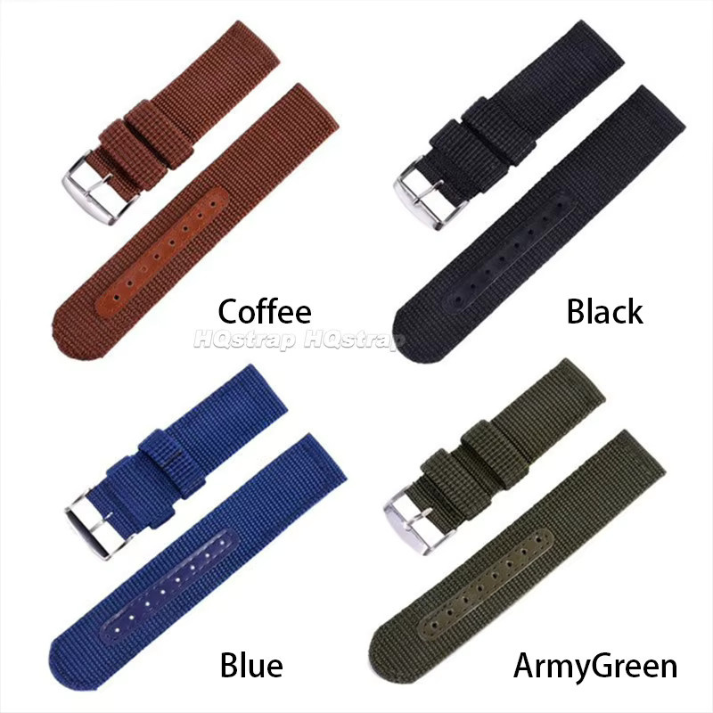 HQstrap Uhrenarmband Nylon, Textil/NATO, Unisex, Bunt - Bild 3