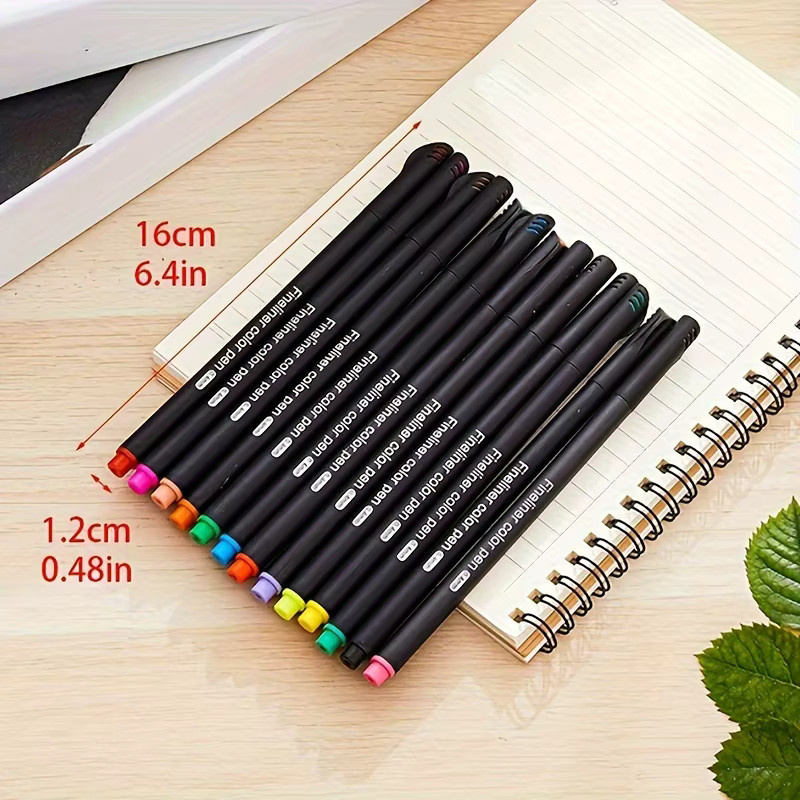 Buntes Marker-Set mit feiner 0,4 mm Spitze für Tagebuch, Planer und Notizen in Multicolour - Bild 5