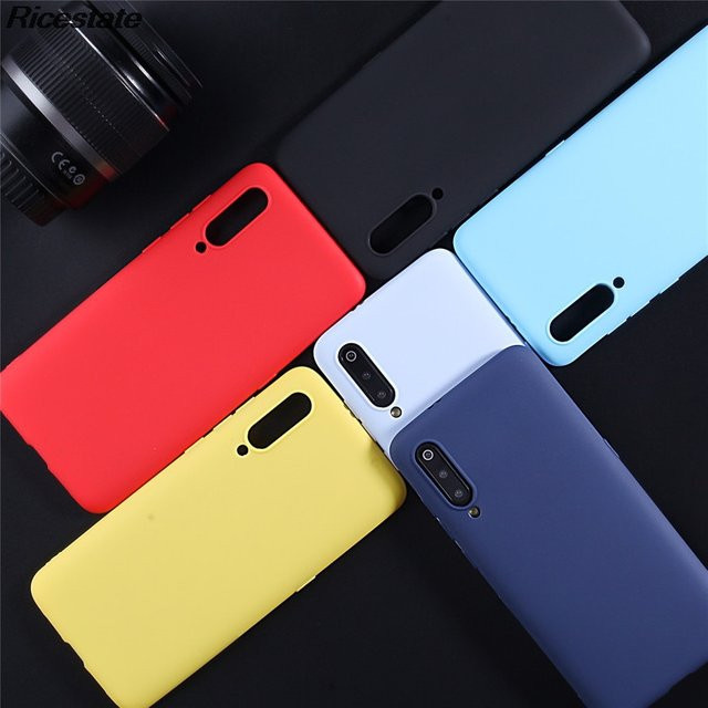 Bonbonfarbene Silikon Soft TPU Hülle für Xiaomi Mi 9, Mi 9 Lite, SE, Mi 9T und Mi 9T Pro in Multicolour und Pink - Bild 1