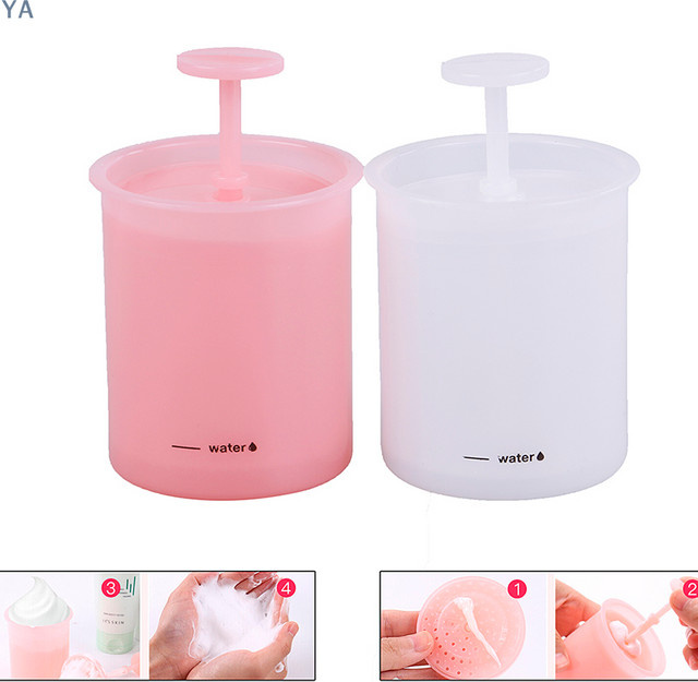 DIKALU Gesichtsreinigungs-Schaumkocher, Unisex, weiß, pink - Bild 1