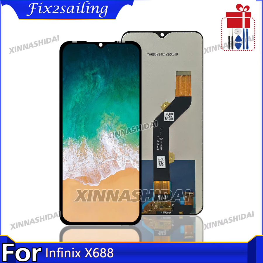 Infinix X688 LCD Display mit Touch Screen Digitizer Montage Ersatzteil in Schwarz - Bild 2