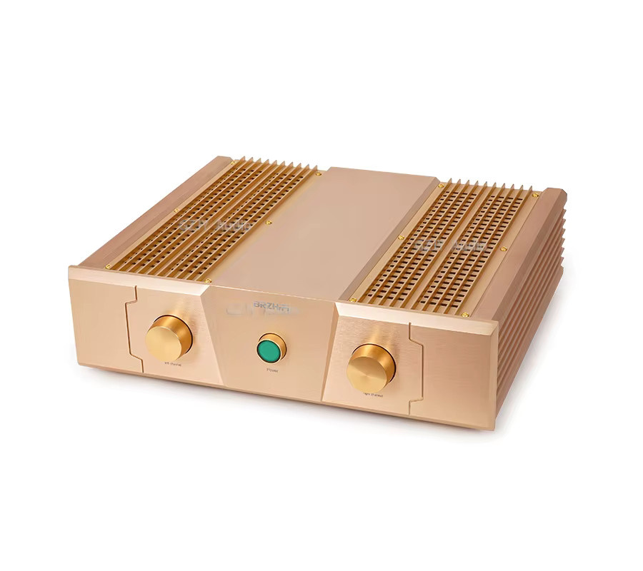FM ACOUSTICS Classic Machine FM300A Verstärker in Gold mit Vollaluminiumgehäuse - Bild 2