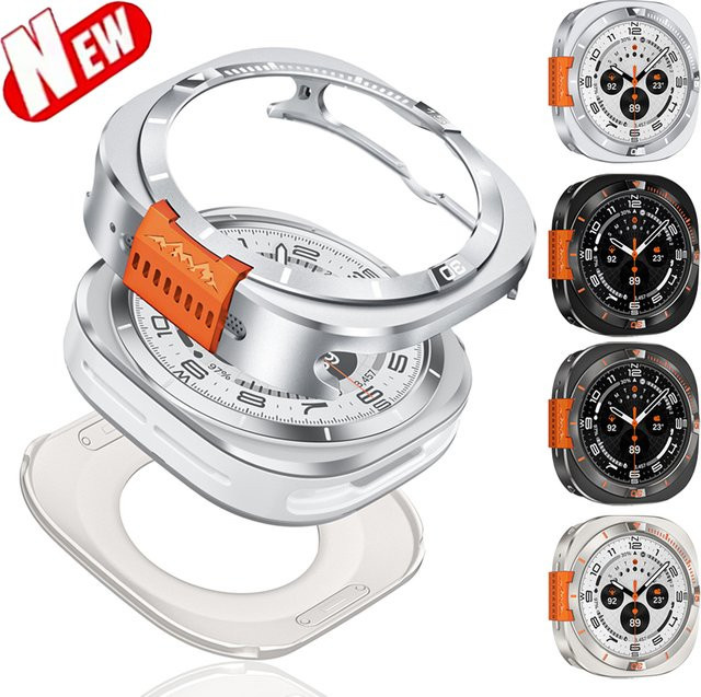 CAOWTAN Uhrengehäuse für Samsung Galaxy Watch Ultra 2025 47mm, Aluminiumlegierung - Bild 1