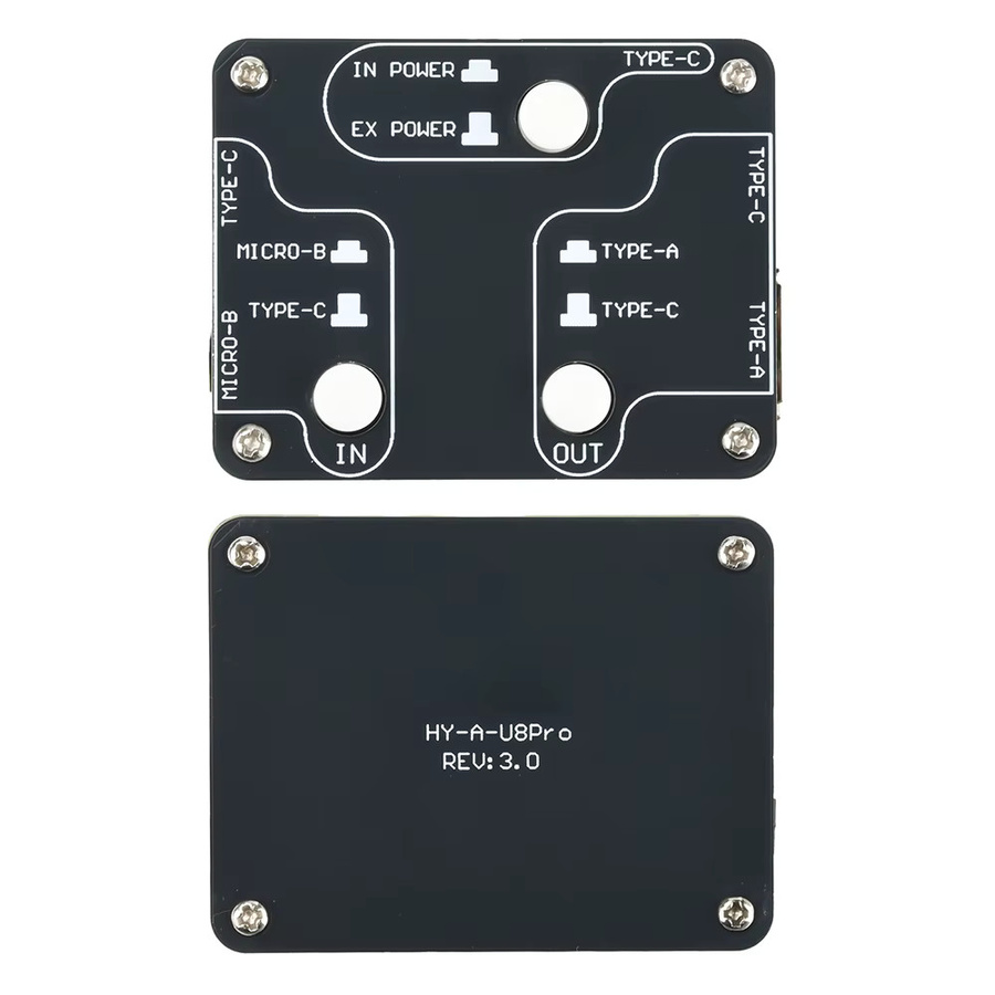diymore U8Pro USB 2.0 High-Speed Isolator mit Audio-Rauschunterdrückungsfilter, Schwarz - Bild 4