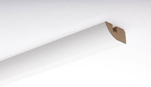 MODERNA Deckenabschlussleiste in Weiß aus MDF mit Click-System, L: 238 cm, H: 3,8 cm, T: 1,6 cm - Bild 1