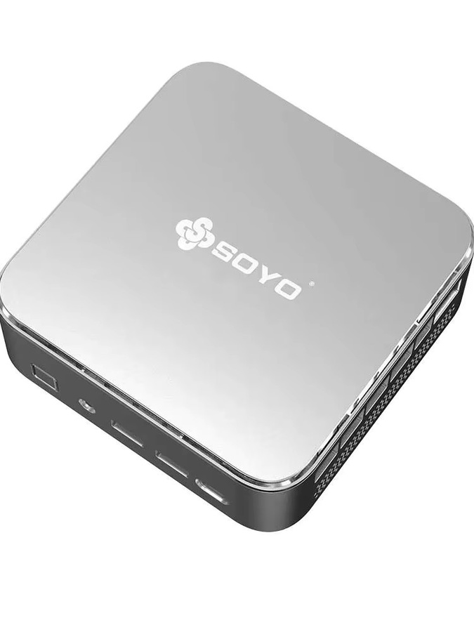 SOYO NcuBox S4 PLUS Mini PC mit AMD Ryzen 7, 24GB DDR5, 512GB PCIe 3.0 NVMe SSD, WiFi 6 und Bluetooth 5.2, 8K HD Gaming-Computer - Bild 3