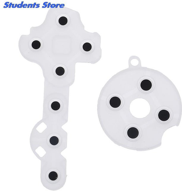 Selbstklebende leitfähige Gummi-Kontaktpads für Microsoft Xbox 360 Controller in Weiß - Bild 1