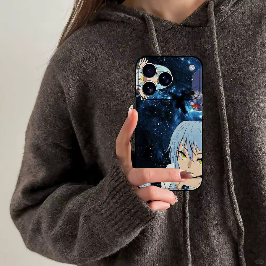 Mesuca Handyhülle Slime Anime Rimuru Tempest für iPhone 11 bis iPhone 17 Pro Max in Multicolour - Bild 4