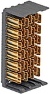 Molex Stiftgehäuse-Platine mit 96 Polen, Rastermaß 1.90 mm, Farbe Gold - Bild 1